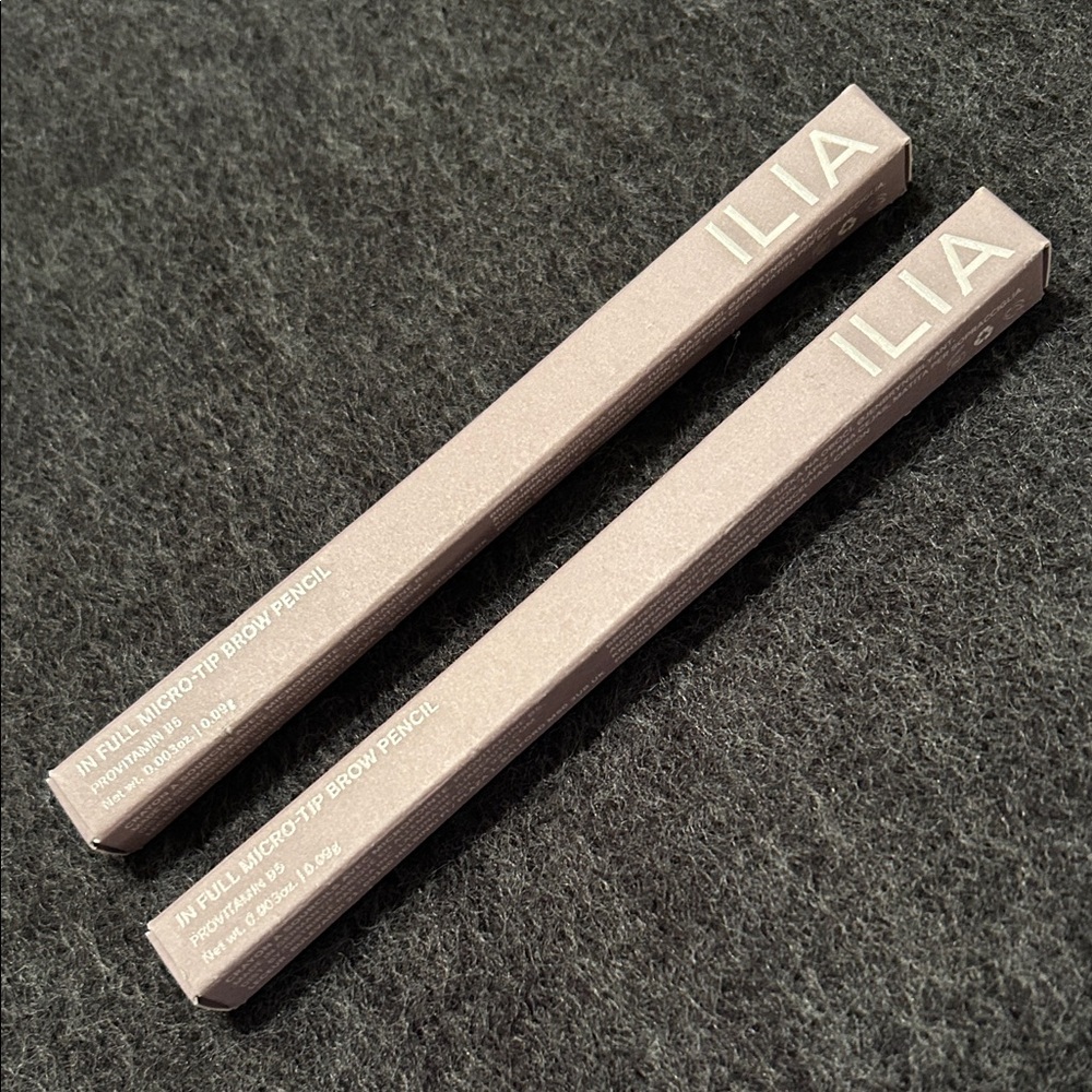 Ilia lot of 2 In Full Micro-Tip Brow Pencil, NIB, Blonde